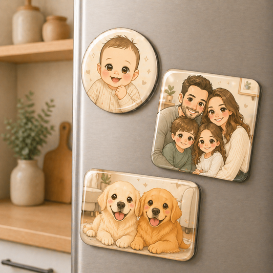Cartoonise Fridge Magnet