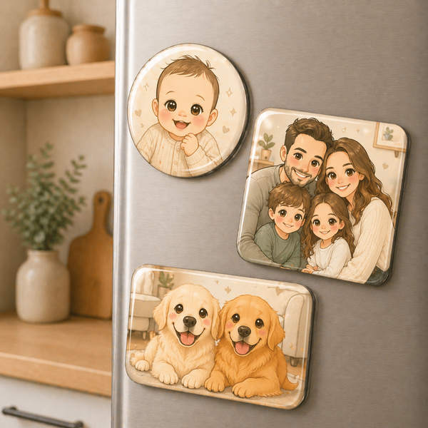 Cartoonise Fridge Magnet